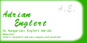 adrian englert business card
